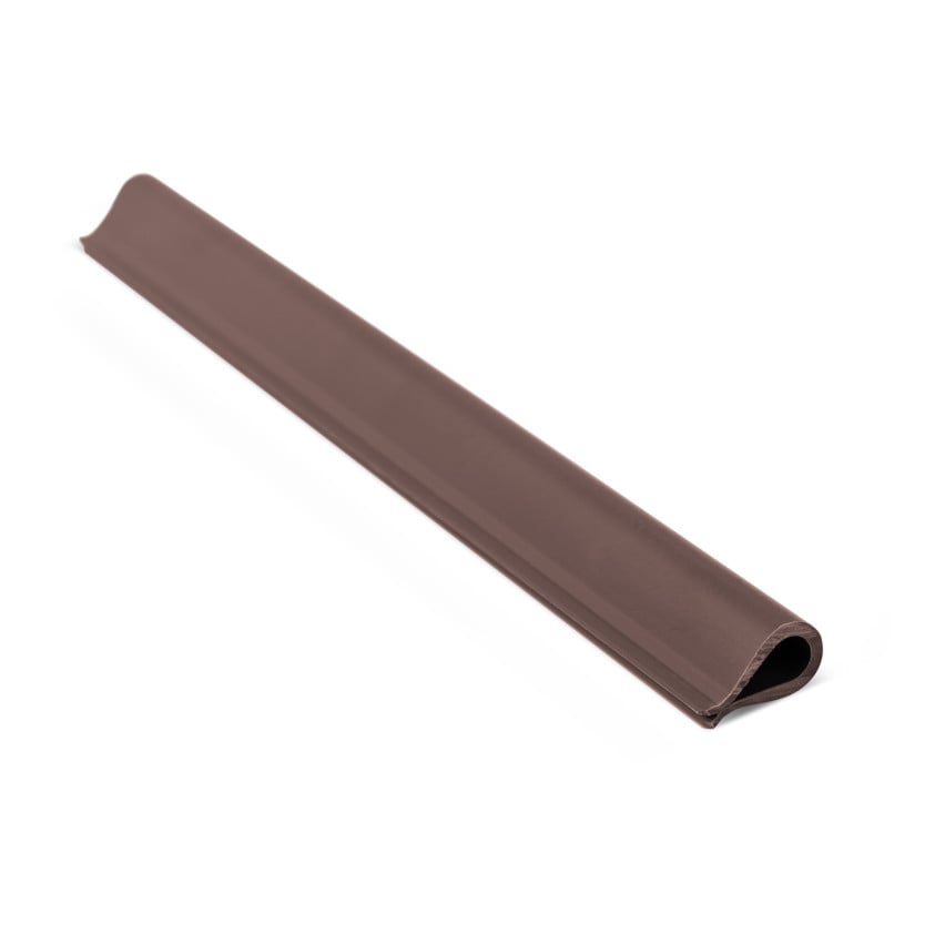 Clip for fastening the fence slat – fence tape, brown