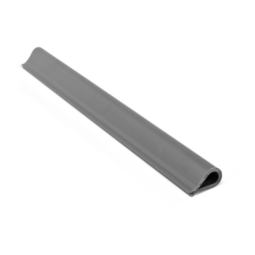 Clip for fixing panel strip - fence tape, anthracite RAL 7016