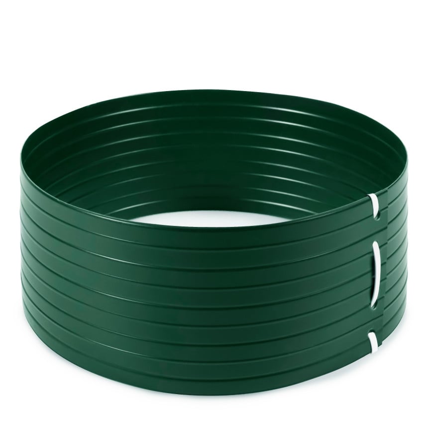 Círculo de irrigação em PVC - anel de cultivo - verde