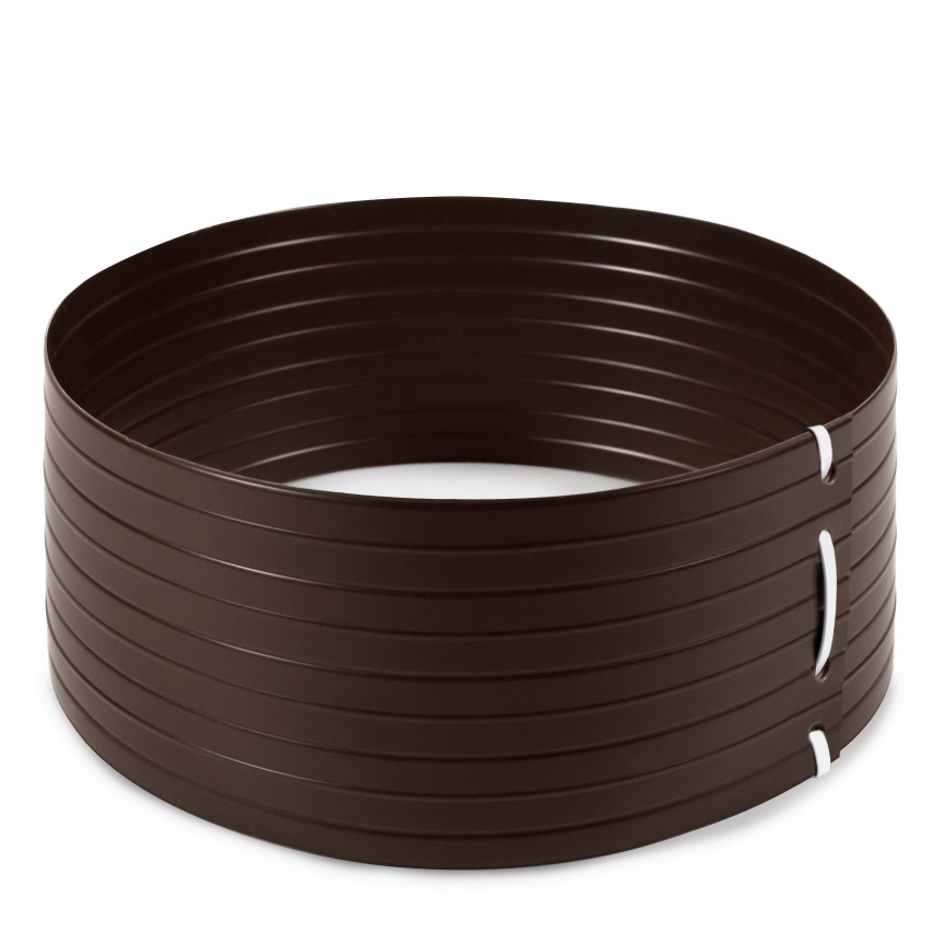 PVC irrigation circle - cultivation ring - brown