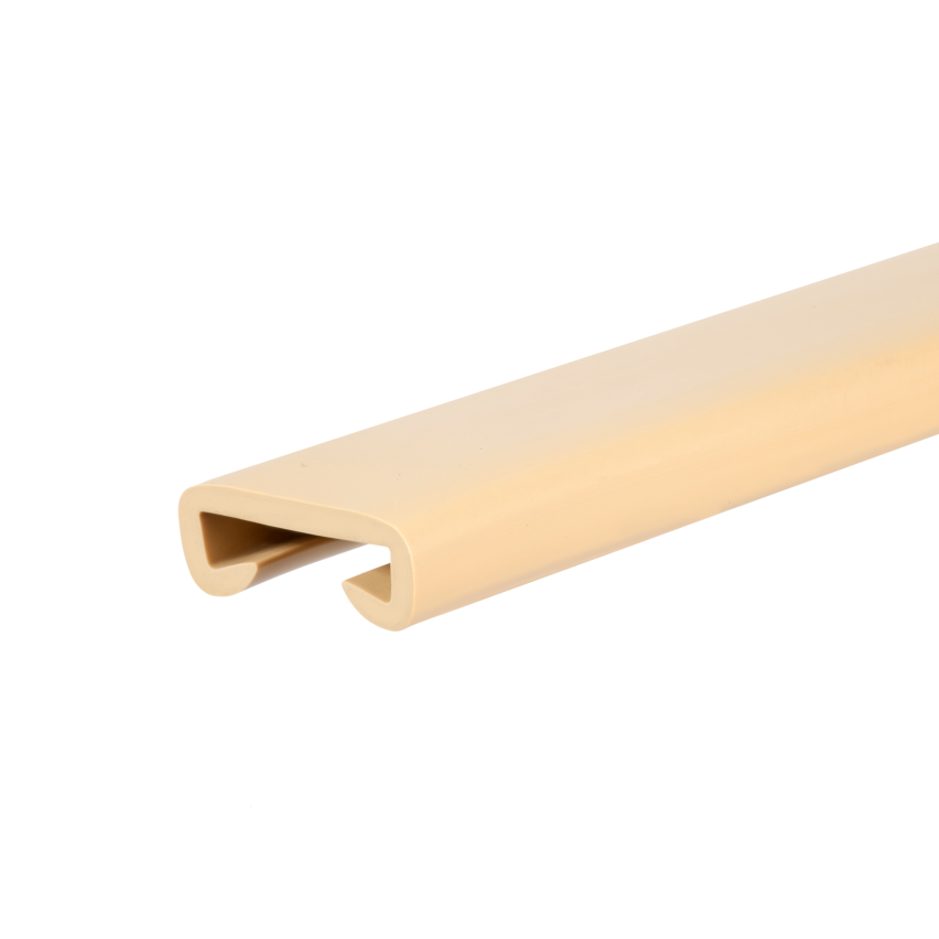 PVC madlo na zábradlí PREMIUM, 40x8mm, 1m, krémová