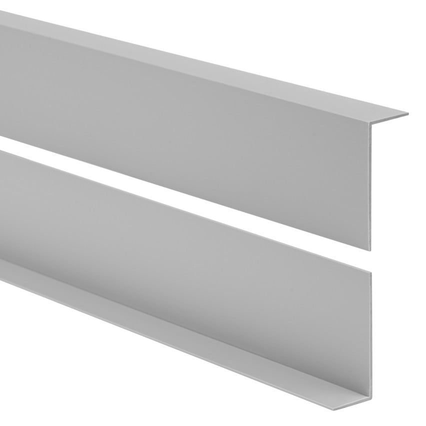 Corner guard, wall trim, grey