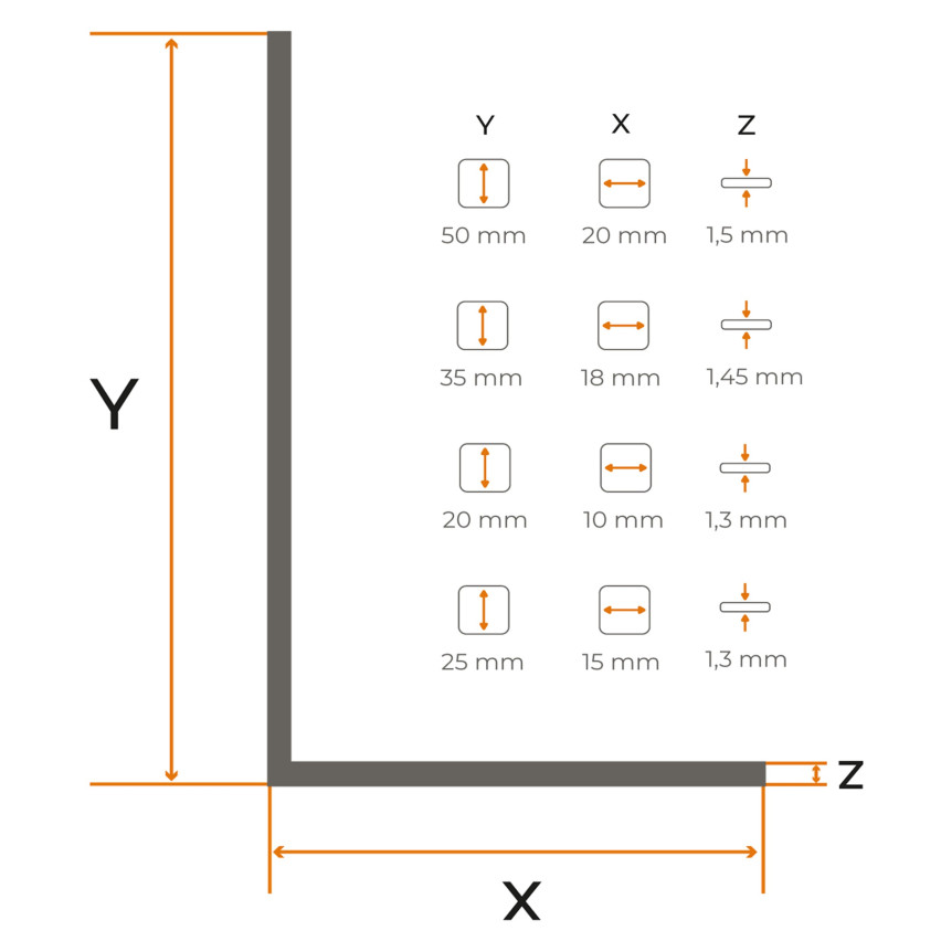 Profilo angolare decorativo in PVC tipo L bianco, autoadesivo, per protezione e rifinitura bordi
