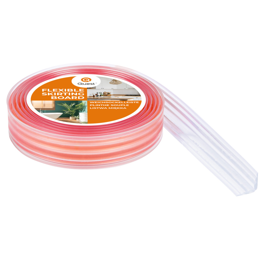 Antislip beschermende PVC strook 40 mm, LAP2 transparant, 5m