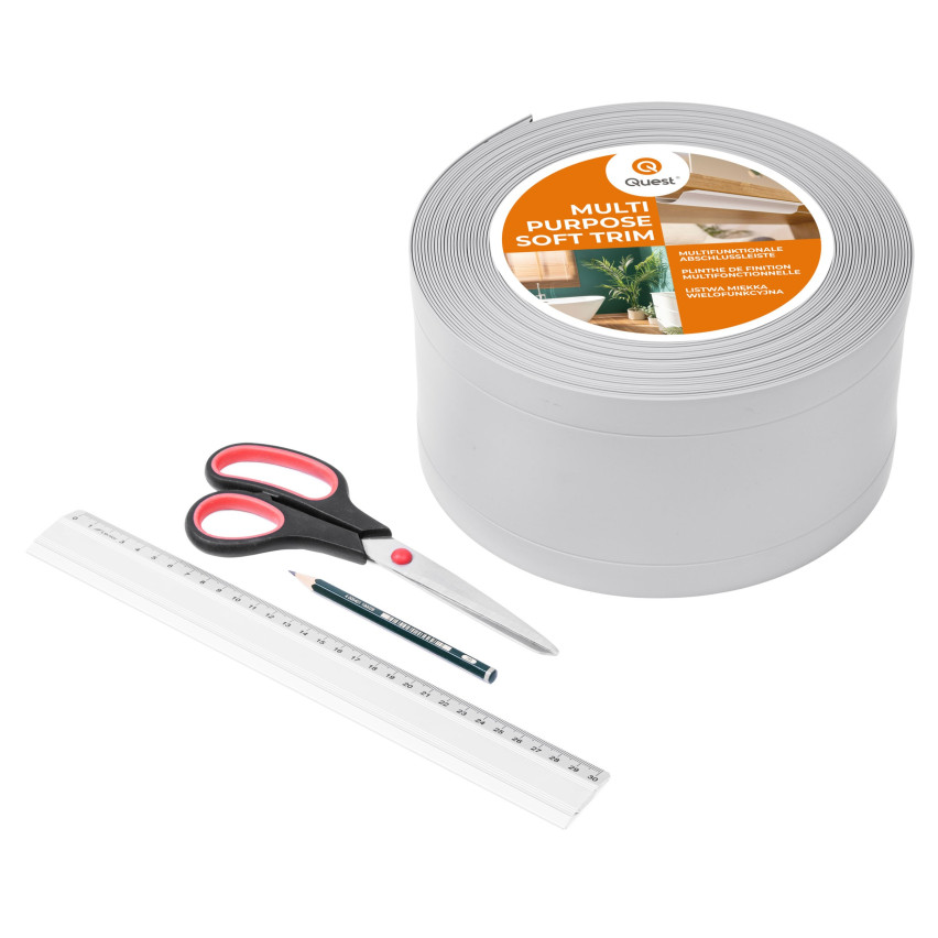 Listello multifunzionale in PVC 6in1 – pannello adesivo di finitura, verde chiaro