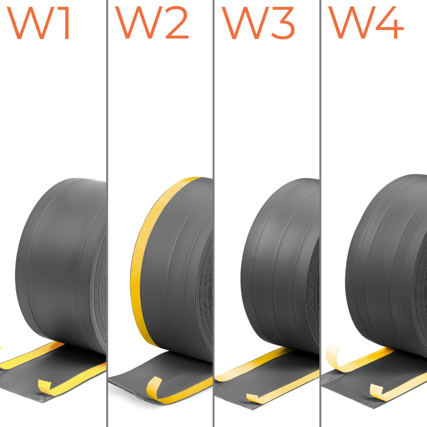 Profilo Multifunzionale in PVC 4in1 – Pannello di Finitura Autoadesivo, 120 mm, Bianco