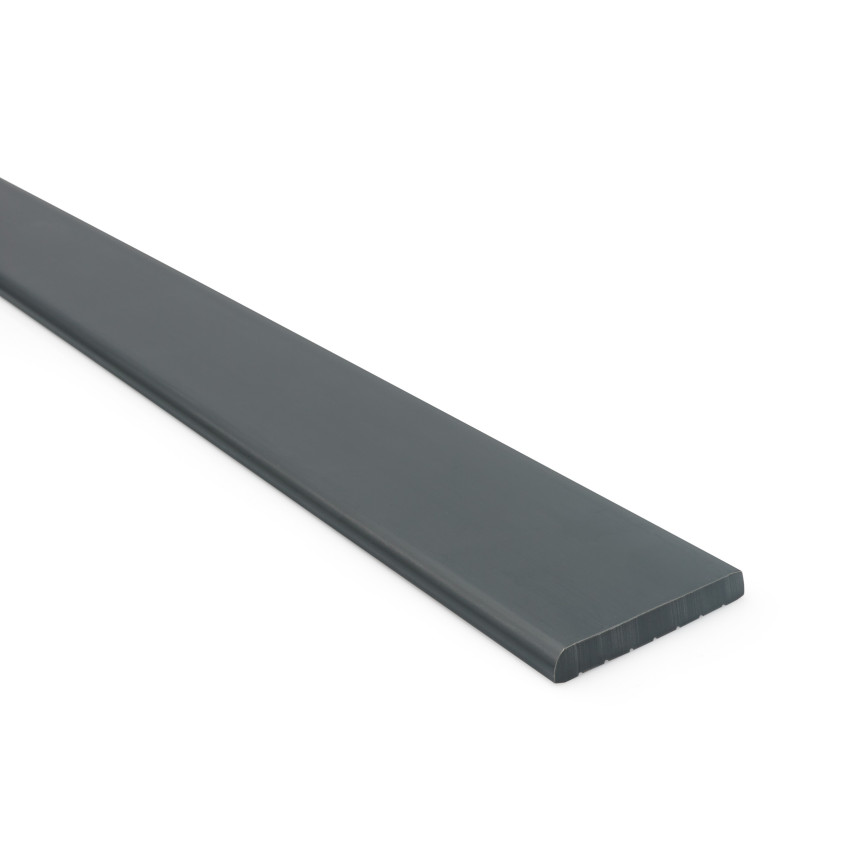 System skirting board LP, dark grey, 1.5m