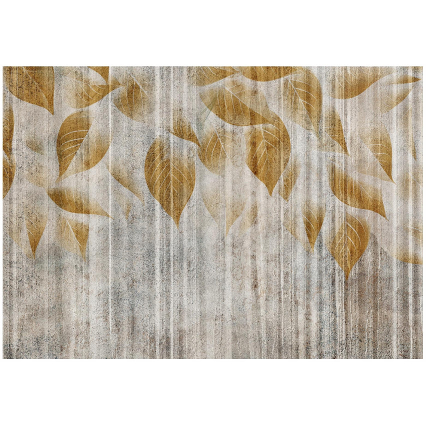 BOHO BEige BONES ON BETON PHOTOPAPET TO THE SITTING ROOM LIVING ROOM Wallpaper 250x175