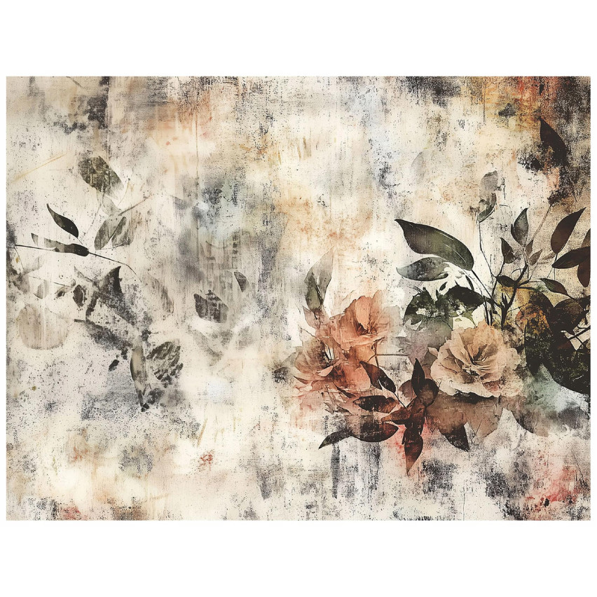 VINTAGE BELLISSIMI FIORI VINTAGE BELLISSIMI SALOTTO Murale 250x175