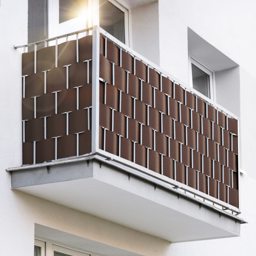 Plotová páska Quest® Lux 900 g/m², 19cm Hnedá RAL 8017