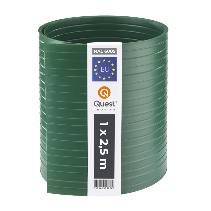 Fence Tape Quest® Lux 900 g/m², 19cm Green RAL 6005
