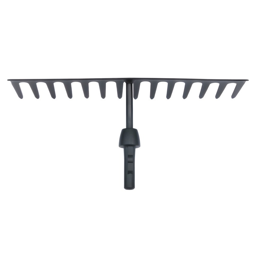 Ancinho em leque, ancinho metálico, cabo telescópico, apanhador de frutas, escova para pavimento – Sistema de jardim QUEST