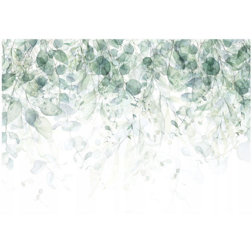 NATURE GREEN LEAVES HANGING PHOTOTOPAPET FOR THE SITTING ROOM 400x280 wallpaper.