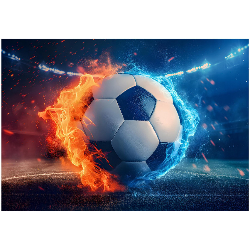 3D football photo wallpaper for boys youth football wallpaper 350x250