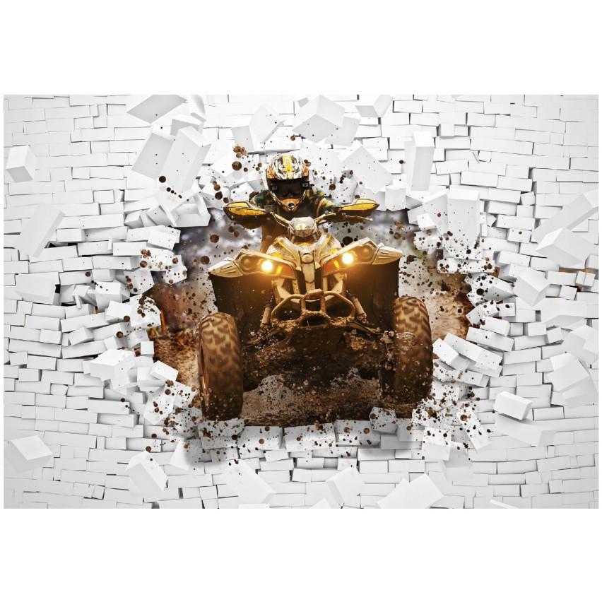 3D BOY GAMER QUAD Стенопис за детска стая 150x105