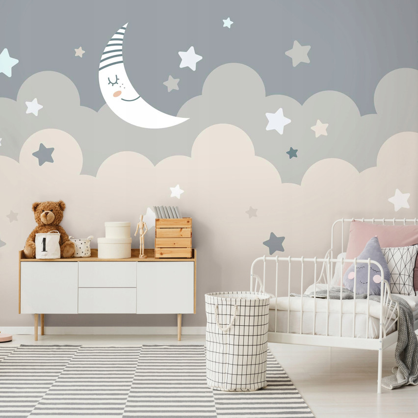 Carta da parati per bambini stelle stelle stelle stelle stelle stelle stelle stelle stelle carta da parati per la camera dei bambini 150x105