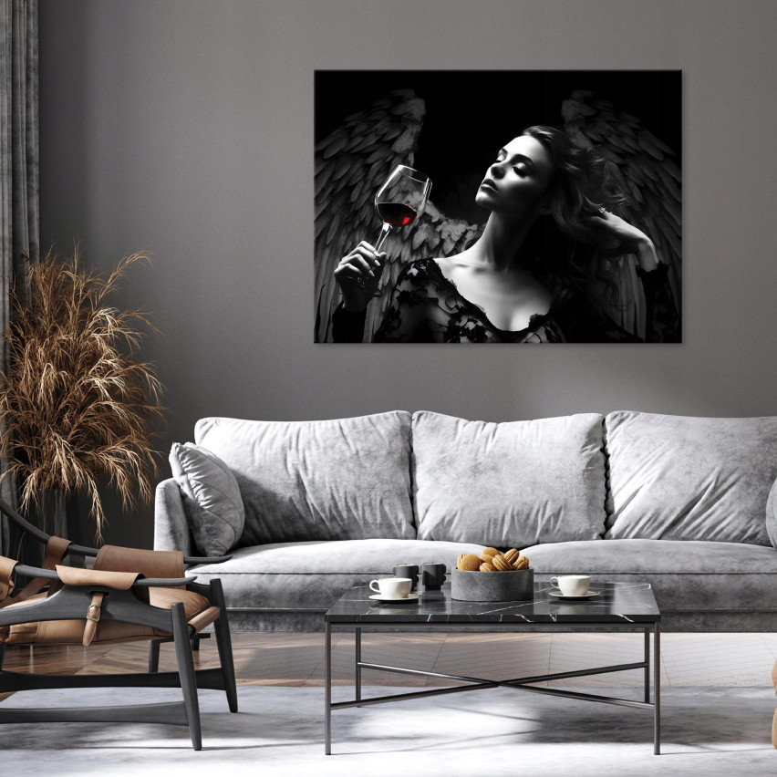 Image WOMAN ANGEL On Canvas Wall For Bedroom Living Room Modern 60x40