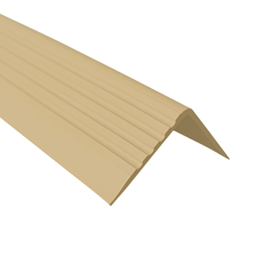 Protiskluzový schodišťový profil 50x42mm 150cm krémový