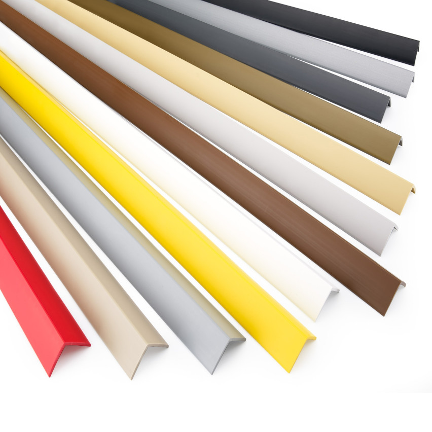 PVC nurkprofiil, plast, servakaitse, messingist