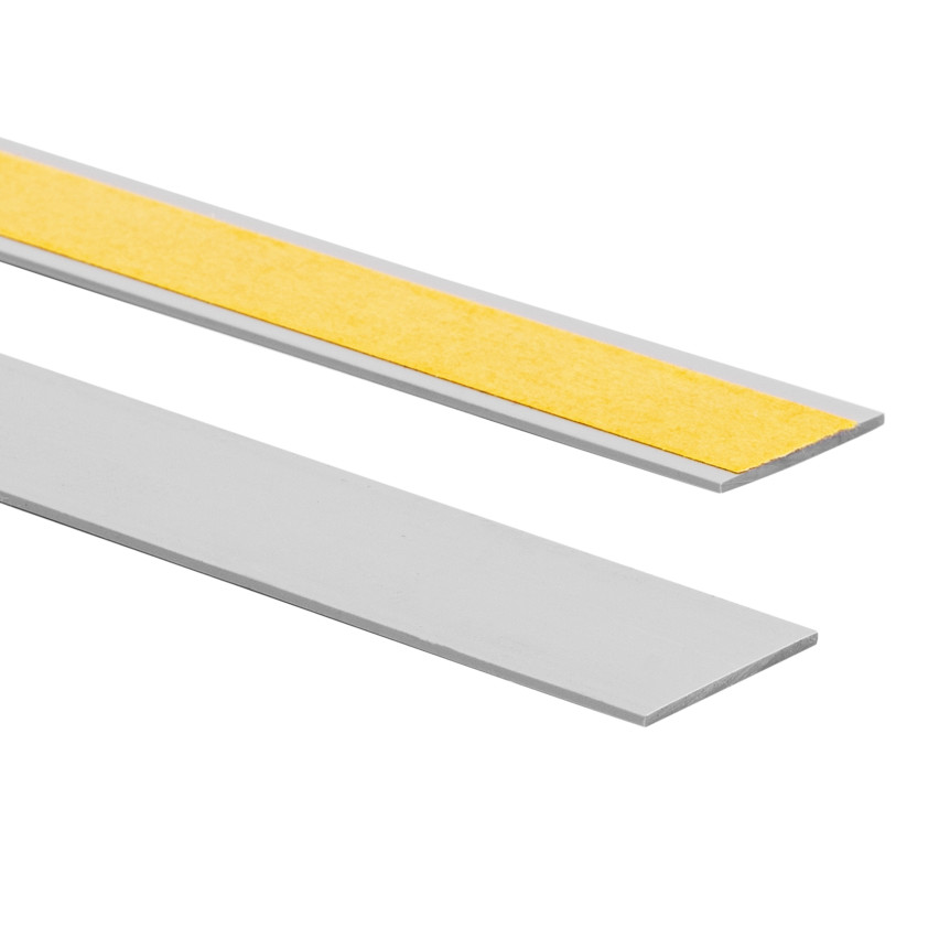 PVC Apdailos juostelė lanksti plokščia juostelė, pilka, 10 m