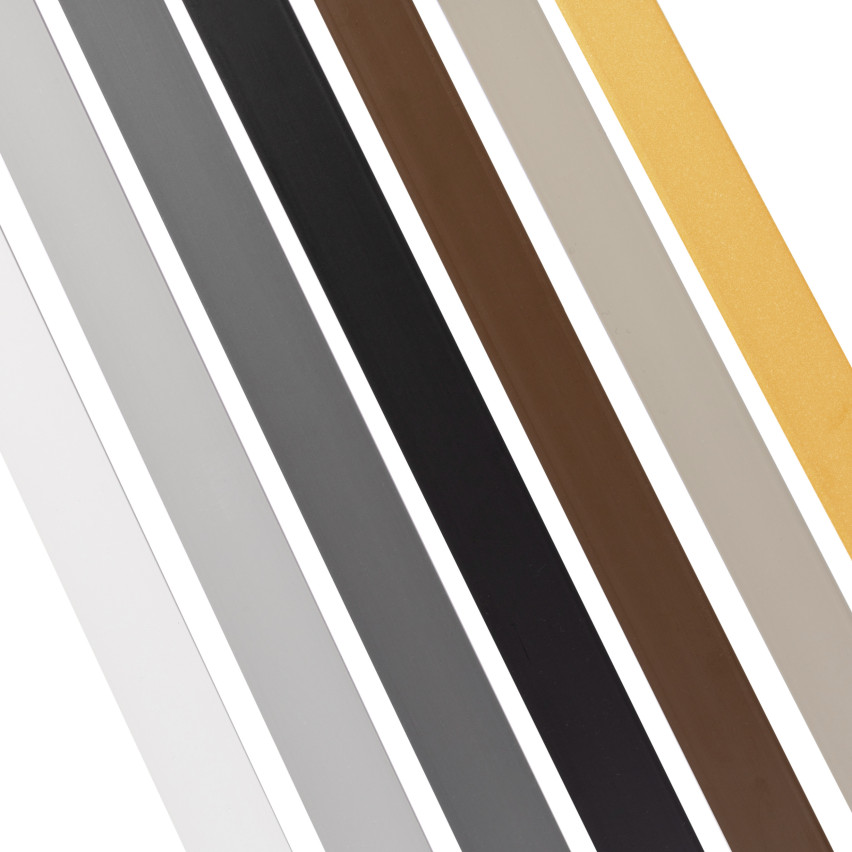 Пруток ПВХ жорсткий з клеєм, зелений, 10м