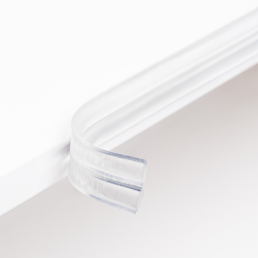 PVC tesnilni in zaščitni trakovi za robove, samolepilni, prozorni 10/10 5m