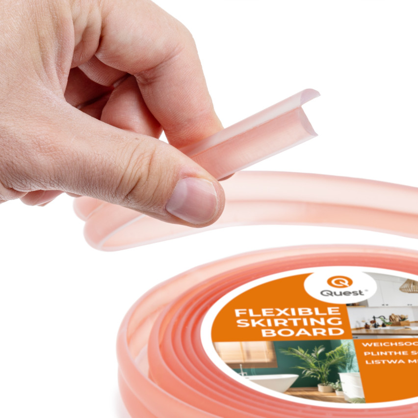 PVC těsnicí a ochranné pásky na hrany, samolepicí, průhledné 10/10 5m