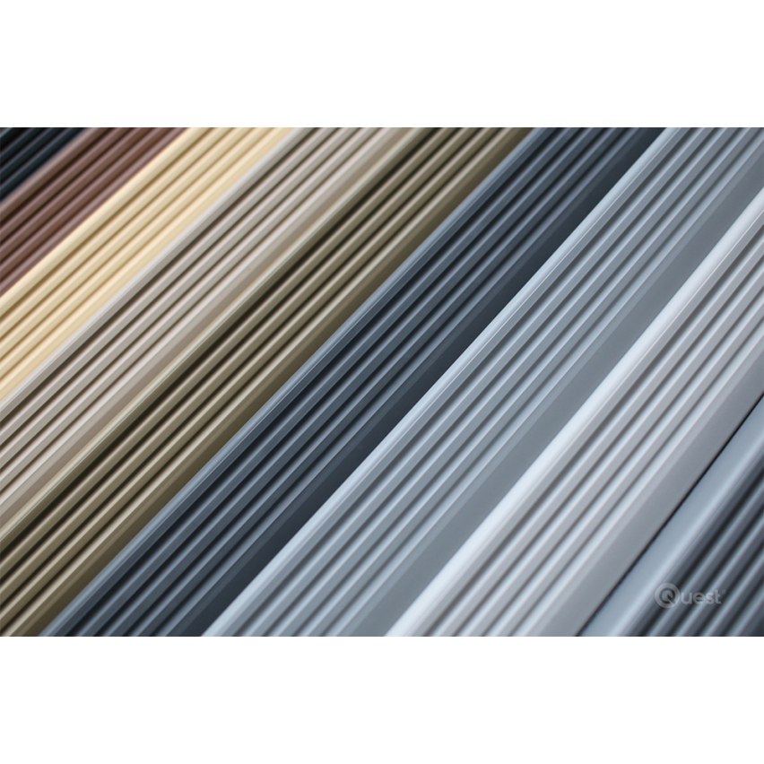 Libisemiskindel trepiprofiil isekleepuv 40x25mm hall