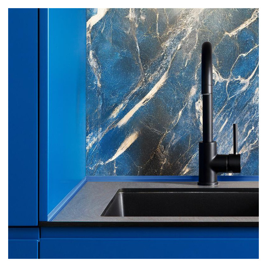 Αυτοκόλλητη λωρίδα τοποθέτησης και φινιρίσματος PVC σε αφρώδη ταινία 10/10, μπλε, 5 μ