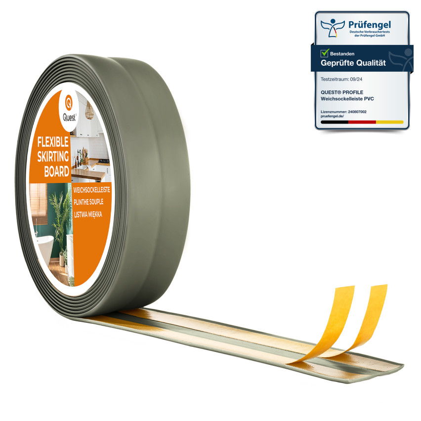 PVC apdailos juosta lipni, elastinga, minkšta dekoratyvinė juosta, alyvuogių žalia