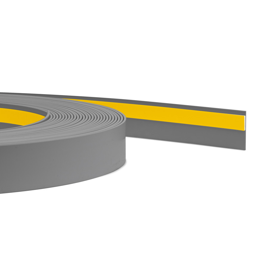 Krycí lišta na okno, samolepicí, antracit