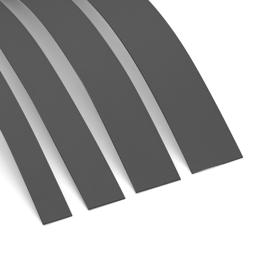 Krycí lišta na okno, samolepicí, antracit