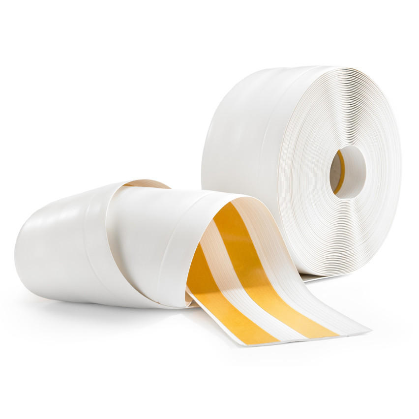 Skirting Board Self-Adhesive PVC 100x25mm White