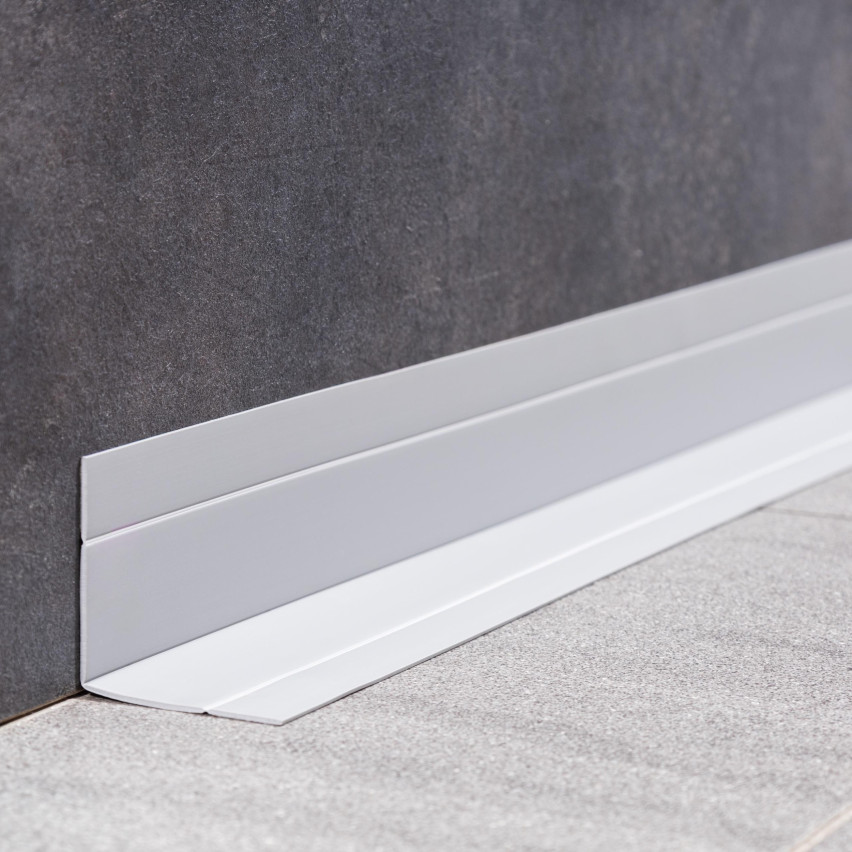 Multifunkčná lišta z PVC 4v1 – samolepiaci dokončovací panel, pieskový