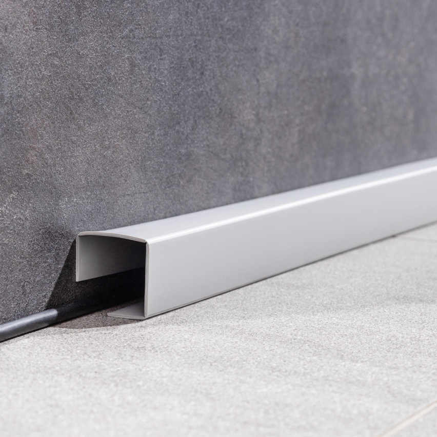 Multifunkčná lišta z PVC 4v1 – samolepiaci dokončovací panel, tehlový