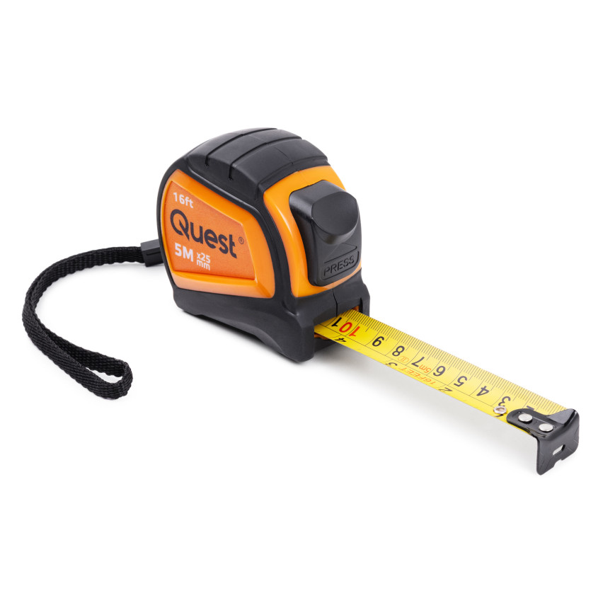 Svinovací meter, Merací pás s brzdou, 5 m