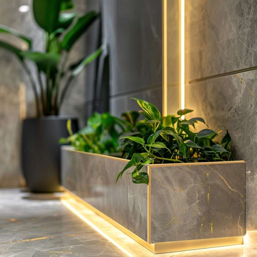 Tira de acabamento de PVC 10x10 mm em fita de espuma, elástico forte, fita decorativa macia, ouro, 5 m