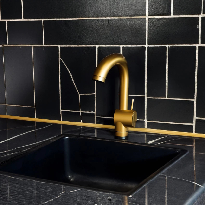 Tira de acabamento de PVC 10x10 mm em fita de espuma, elástico forte, fita decorativa macia, ouro, 5 m