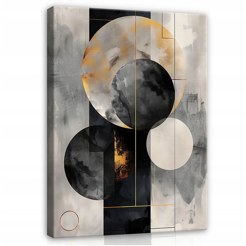 ART DECO GOLD ABSTRACT MIRACLE SU PIASTRELLE DA PARETE PER SOGGIORNI 100x70