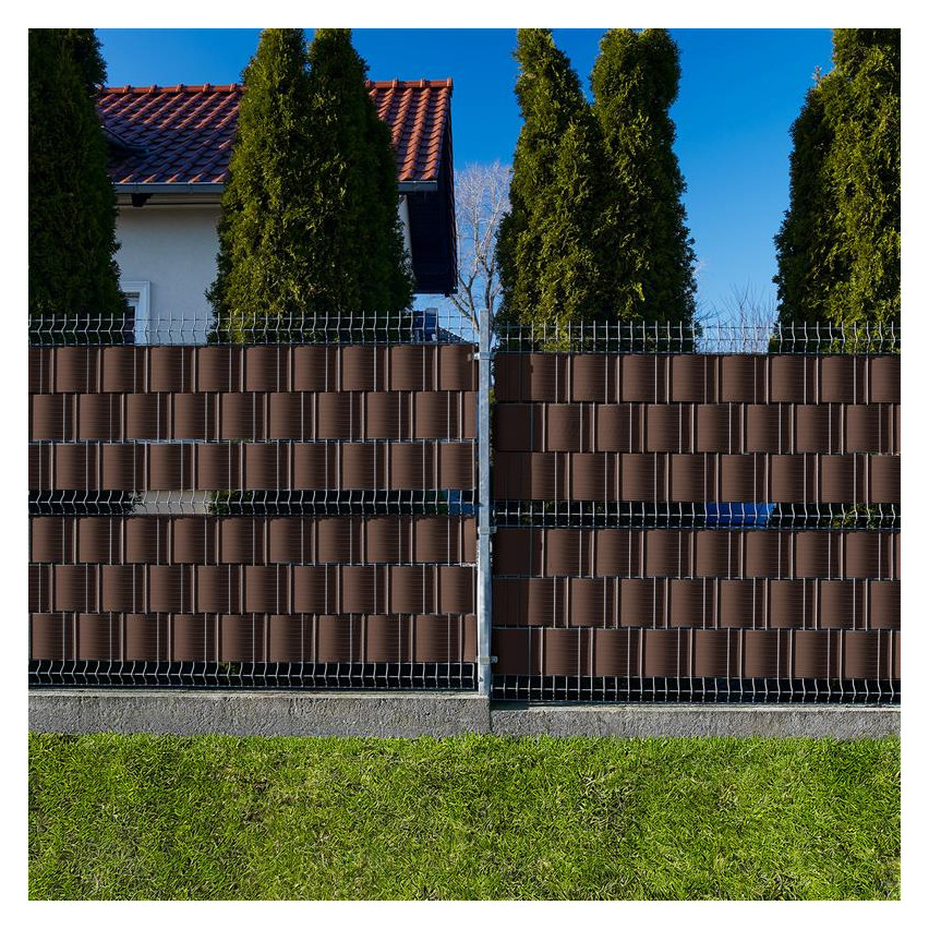 Plotová páska Quest® Lux 900 g/m², 19cm Hnedá RAL 8017