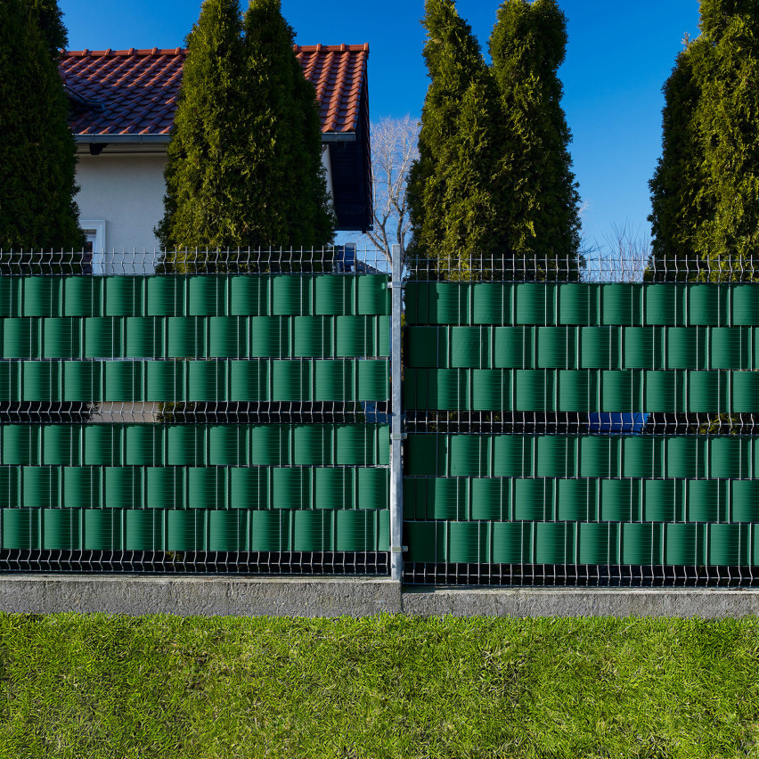 Fence Tape Quest® Lux 900 g/m², 19cm Green RAL 6005