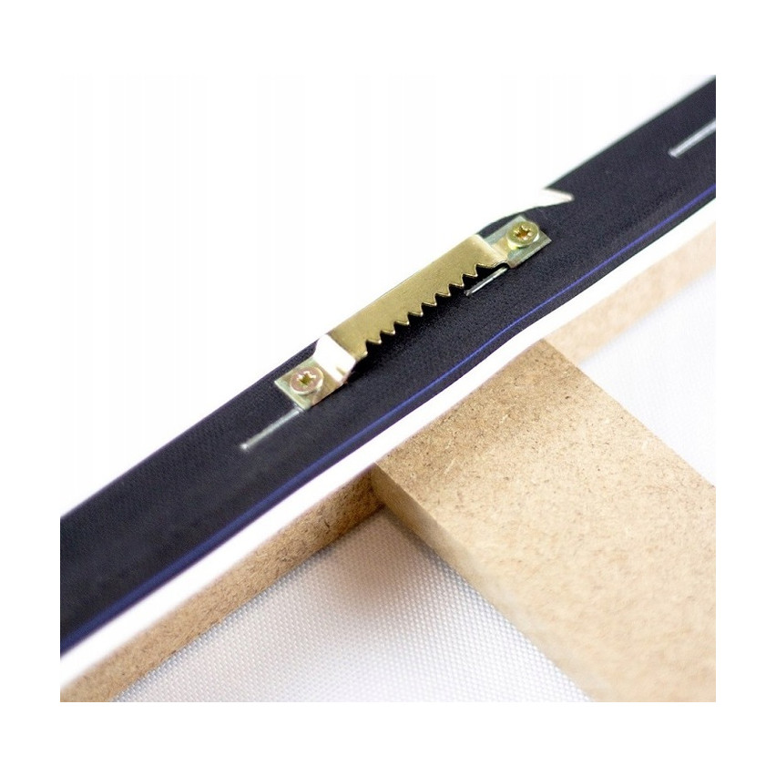 MIRACOLO DI LETTO INDUSTRIALE ASSTRATTO NERO ORO 100x70