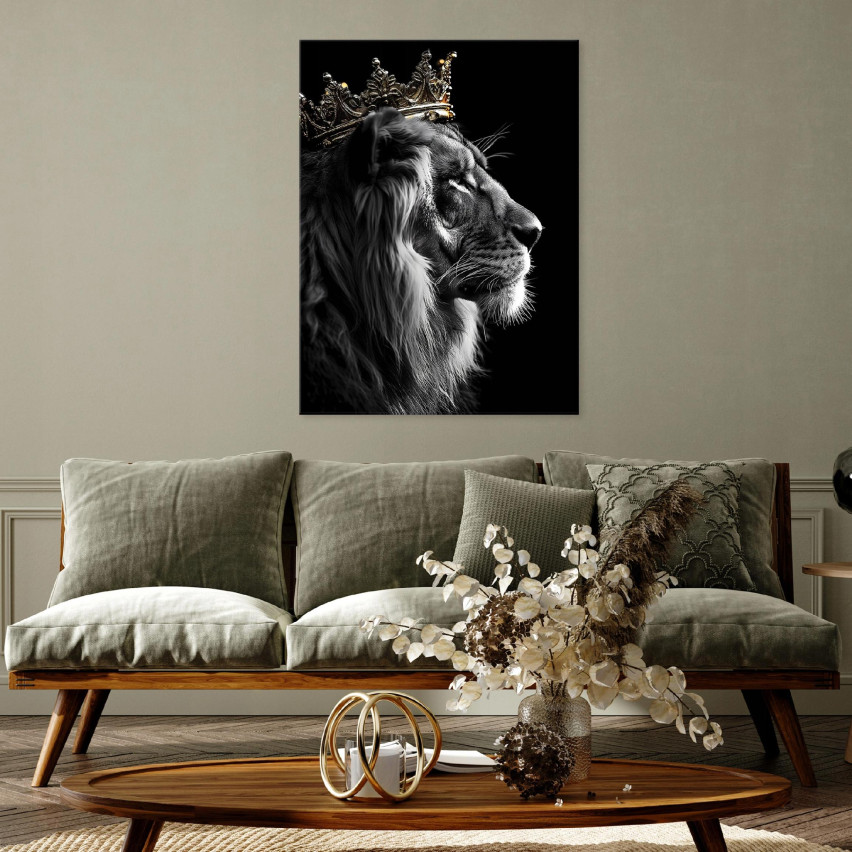 seinämaalaus leijonakuningas motivoiva olohuoneeseen makuuhuoneeseen 40x30