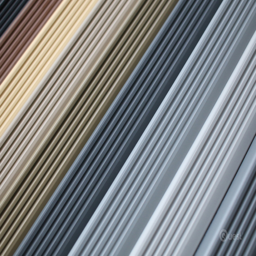 Protiskluzový schodišťový profil 50x42mm 150cm krémový