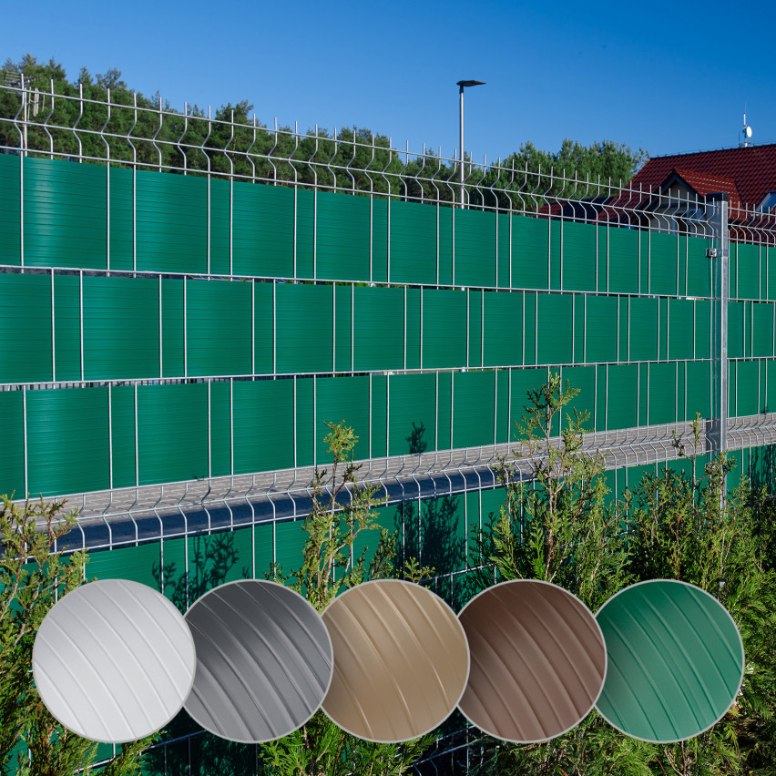 Fence Tape Quest® Lux 900 g/m², 19cm Anthracite RAL7016, 26 m