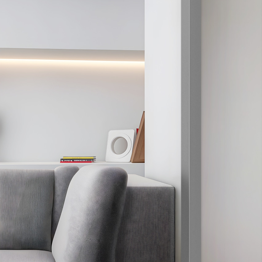 Zelfklevend hoekprofiel van hard PVC, lichtbruin, voor decoratie, hoekbeschermer, KTK