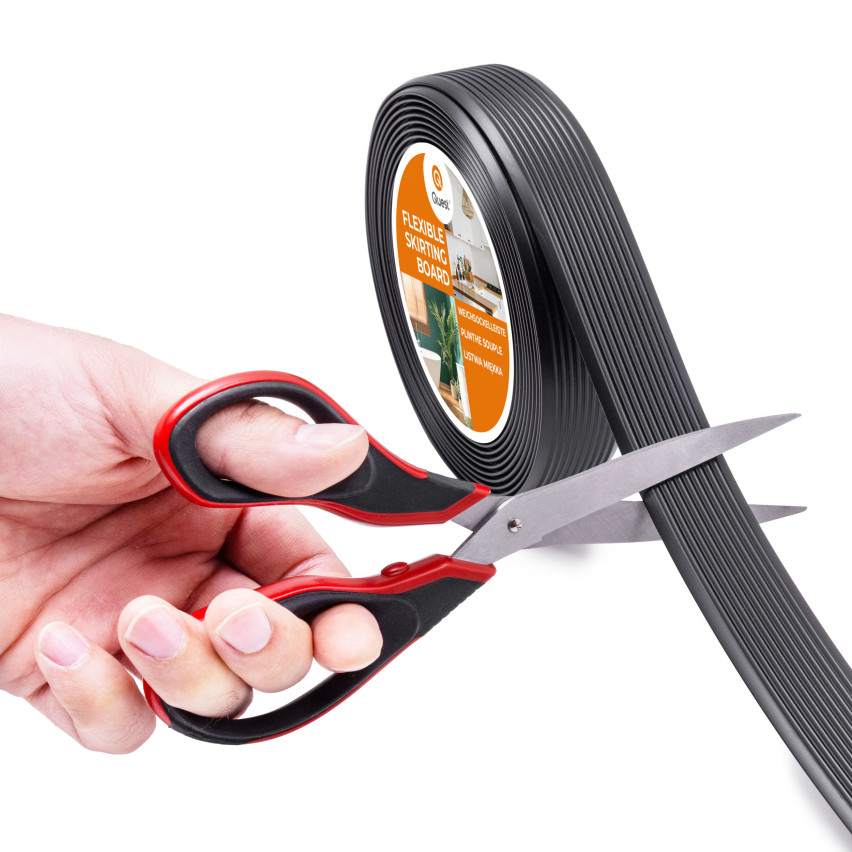 Self-adhesive PVC anti-slip strip, grooved, LAP3, 35mm, 5m, black