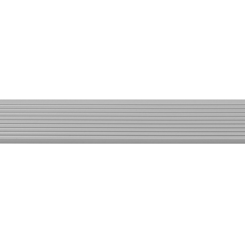 Samolepiaca PVC protišmyková lišta, ryhovaná, LAP3, 35mm, 5m, sivá