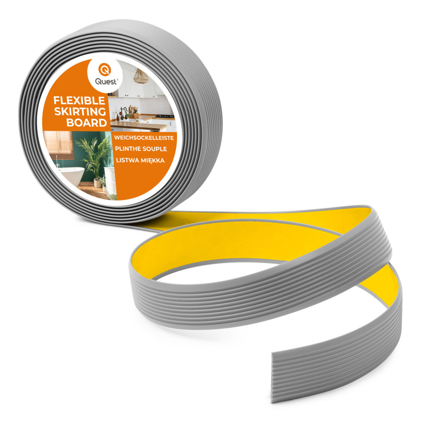 Samolepiaca PVC protišmyková lišta, ryhovaná, LAP3, 35mm, 5m, sivá