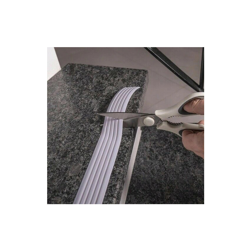 Non slip tape, 5m, light grey